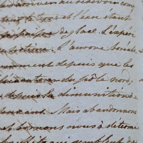 Rapport sur la découverte d'un passage du nord-ouest par le Groenland.