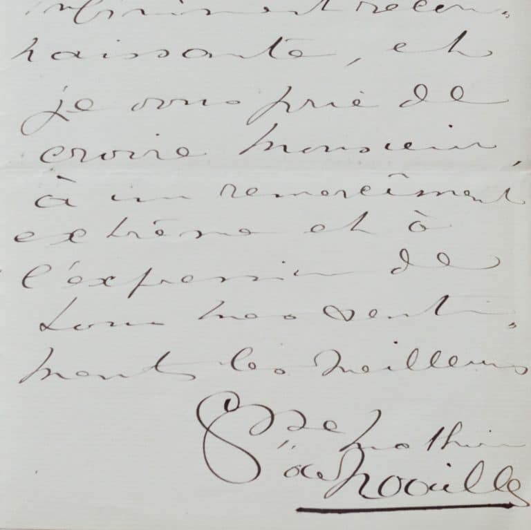 Anna de Noailles honoré par un article élogieux de Robert de Flers.