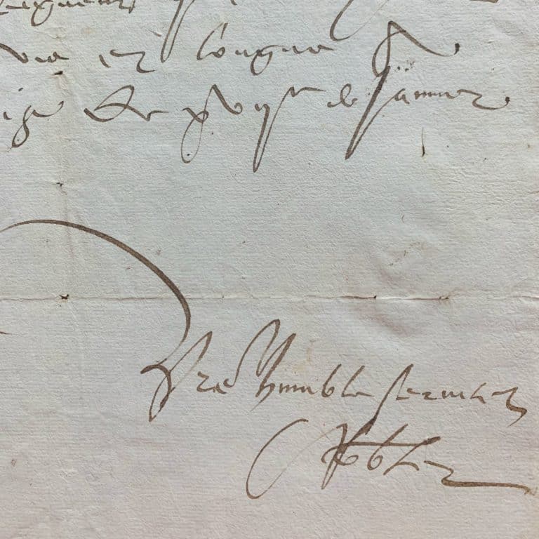 Florimond Robertet accorde une faveur au président du parlement de Bordeaux