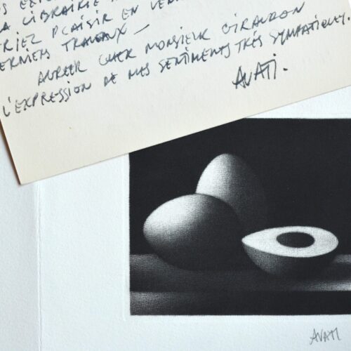 Le graveur Mario Avati expose à la librairie Norberg.