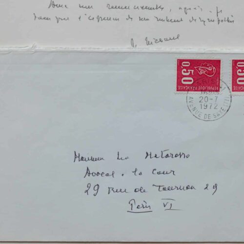 Henri Michaux prêt à engager une action en justice. – vue 2