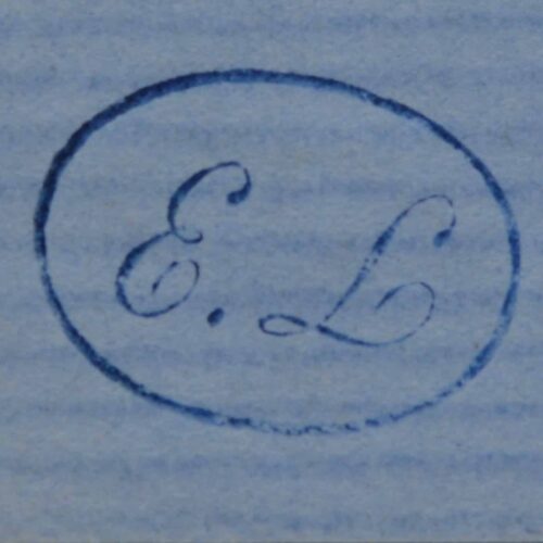 Conseil de Flaubert à son ami Edmond Laporte : "Ne point lâcher le morceau". – vue 2