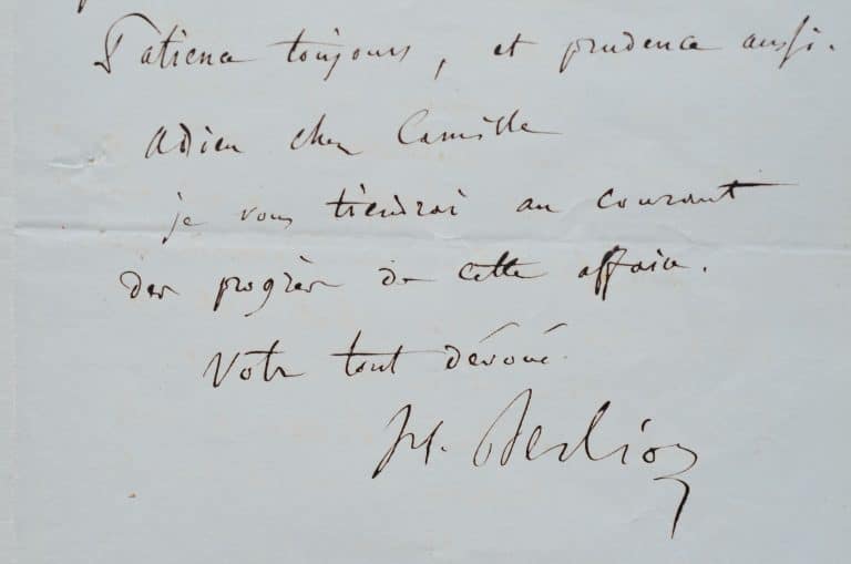Belle lettre musicale de Berlioz sur l&rsquo;Orphée de Gluck et Les Troyens.