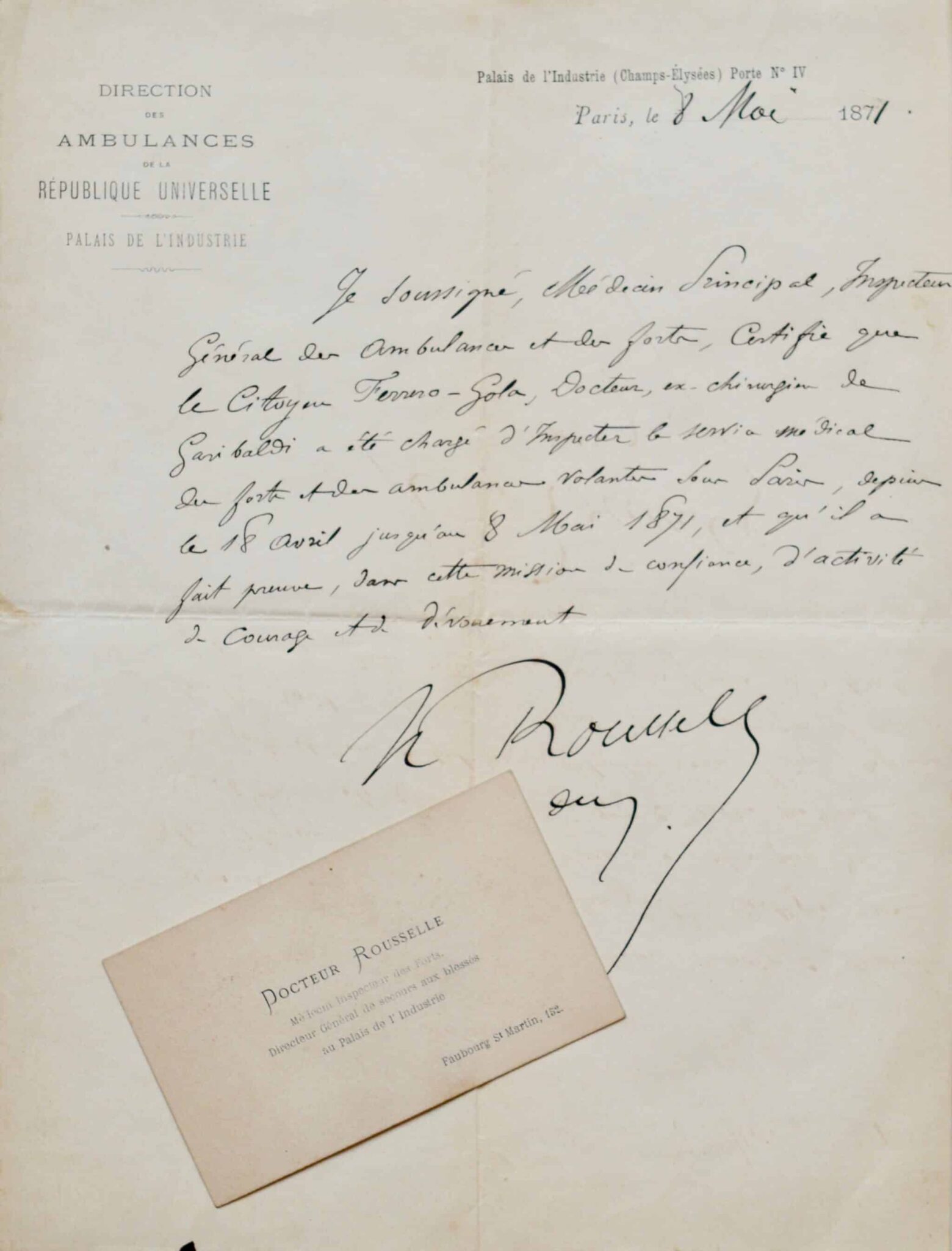 La Commune de Paris proclame la séparation de l'Église et de l'État. – vue 3 La Commune de Paris proclame la séparation de l'Église et de l'État. – vue 3
