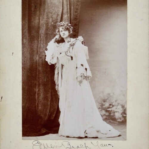Photo signée de la soprano coloratura américaine Ellen Beach Yaw