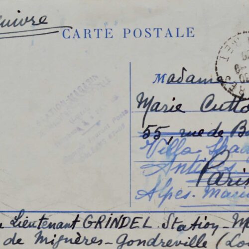 Eluard s'inquiète pour Nush et reçoit des nouvelles par Man Ray. – vue 2