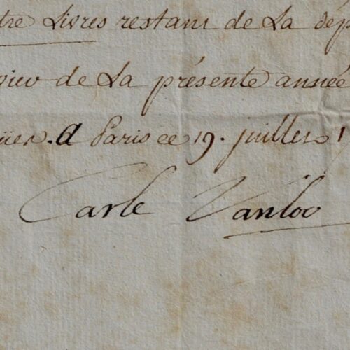 Carle Vanloo rémunéré par l'Académie Royale de Peinture