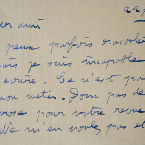 Poulenc : "Écrire, ce n'est pas mon métier" – vue 2