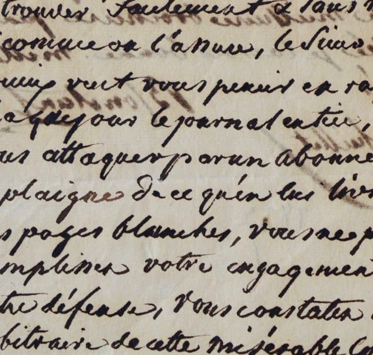Benjamin Constant élabore une stratégie contre la censure