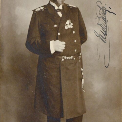Photographie de Ferdinand Ier de Bulgarie, quelques jours après son sacre – vue 2