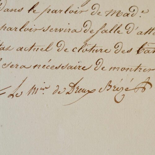 Une cérémonie à la mémoire de Louis XVI célébrée à Saint-Denis en 1821.