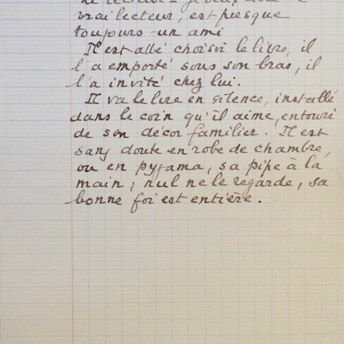 Marcel Pagnol rend hommage au "lecteur" – vue 2
