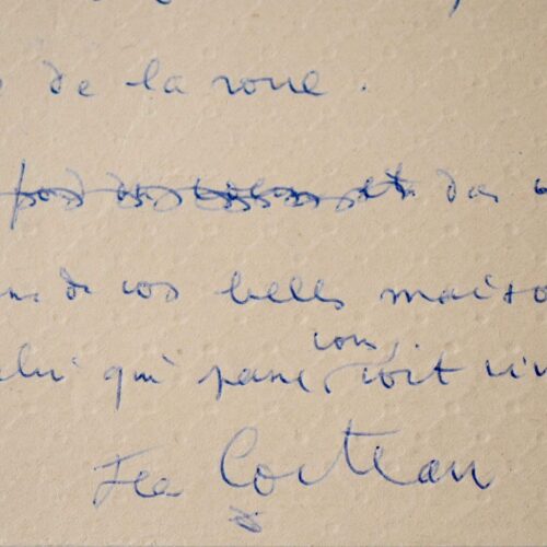 "que peuvent les tempêtes lorsque l'amour et le respect règnent" Jean Cocteau