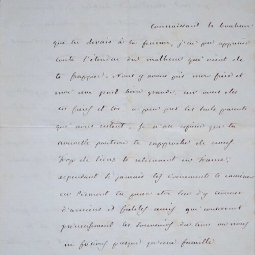Cavour ne veut pas déplaire à l'Empereur Napoléon III – vue 2
