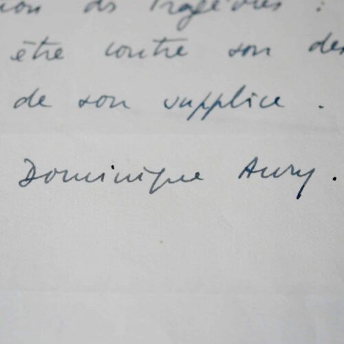 Dominique Aury, alias Pauline Réage, analyse le roman homosexuel "Jean-Paul"
