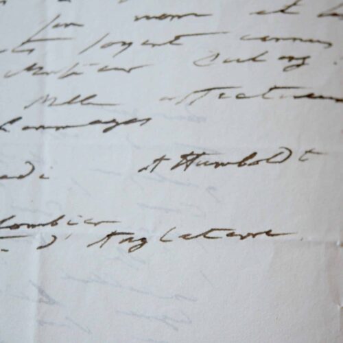 Humboldt et Allenstein veulent recommander un élève à Pierre Louis Dulong