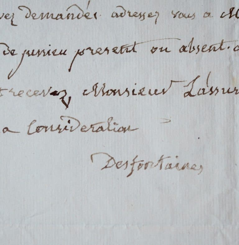 René Louiche Desfontaines envoie des billets pour le Cabinet du roi