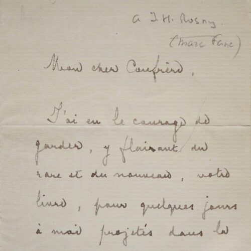 Stéphane Mallarmé : "je me suis éperdument baigné dans vos déchirures vierges à horizon" – vue 2