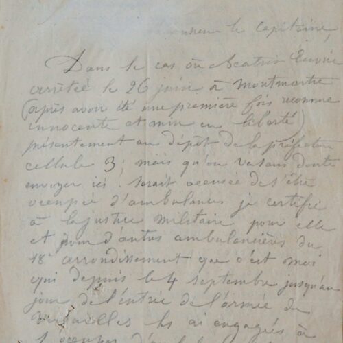 Louise Michel s'accuse "ne me confondez pas avec ceux qui pérorent et n'agissent pas" – vue 2