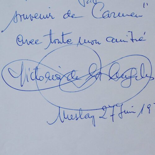 Victoria de los Àngeles interprète Carmen