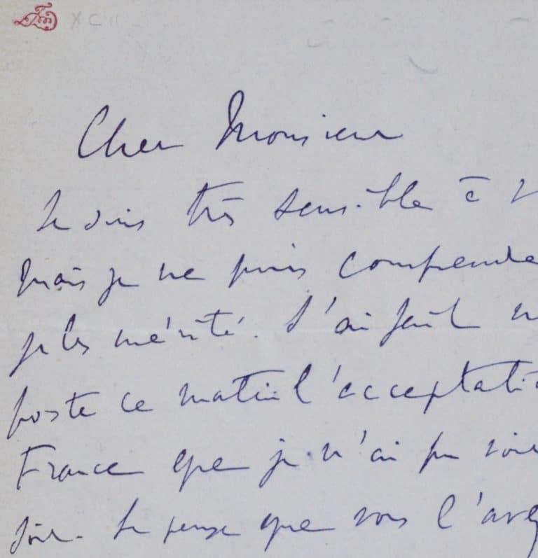 Proust, Anatole France et Robert de Montesquiou