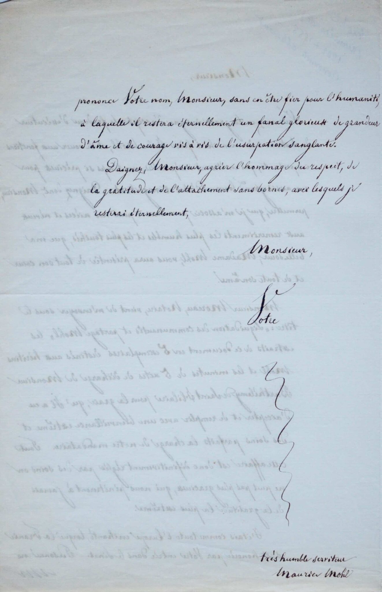 Succession de Jules Mohl, par son frère Maurice Mohl – vue 3 Succession de Jules Mohl, par son frère Maurice Mohl – vue 3