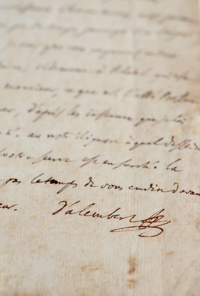 Recommandation de D&rsquo;Alembert à Turgot d&rsquo;après Bossut