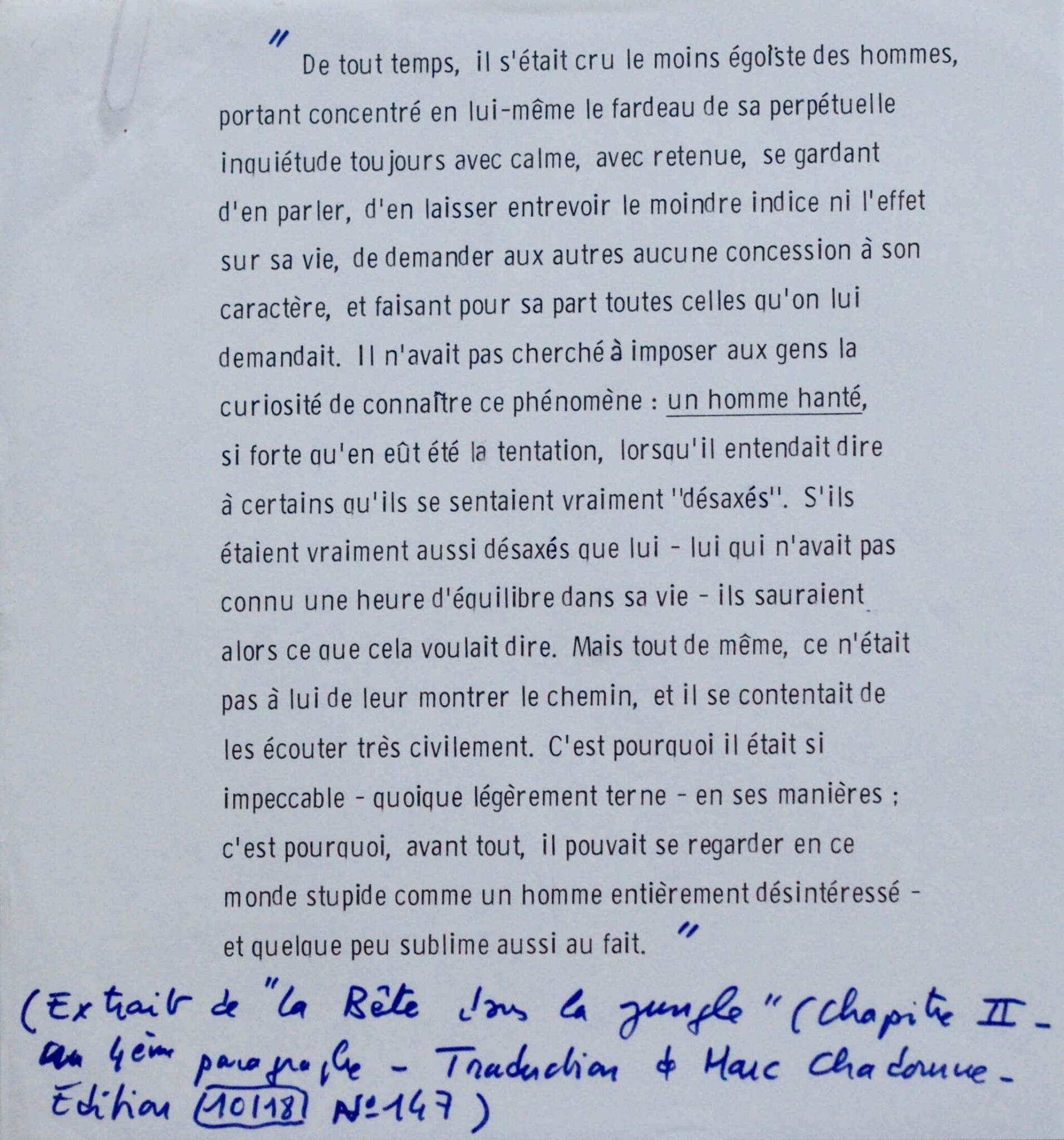 Truffaut résume Hitchcock avec les mots d'Henry James – vue 3 Truffaut résume Hitchcock avec les mots d'Henry James – vue 3
