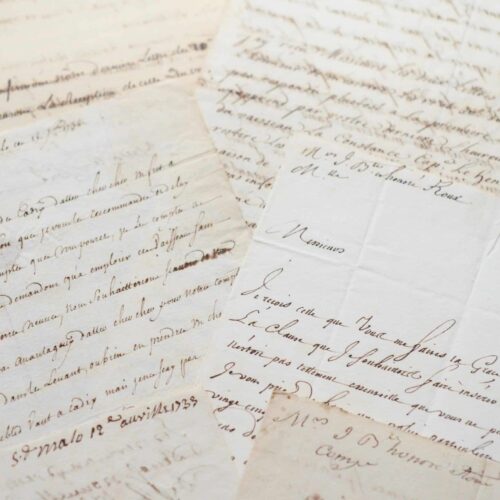 Très intéressantes lettres de navigateurs et négociants bretons, aux Indes