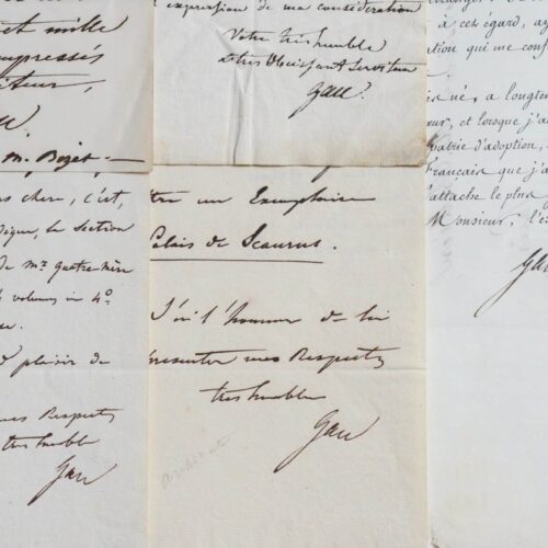 Cinq lettres de l'architecte François-Christian Gau – vue 2