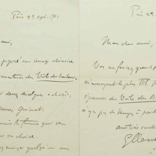 Le Voile du Bonheur, de Clemenceau – vue 2