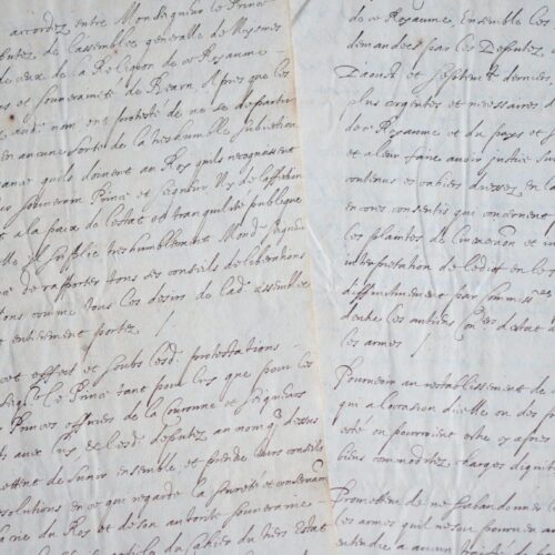 Traité passé entre le prince de Condé et les protestants de Nîmes en 1615