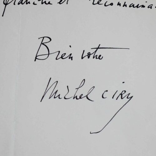 Cinq lettres de Michel Ciry