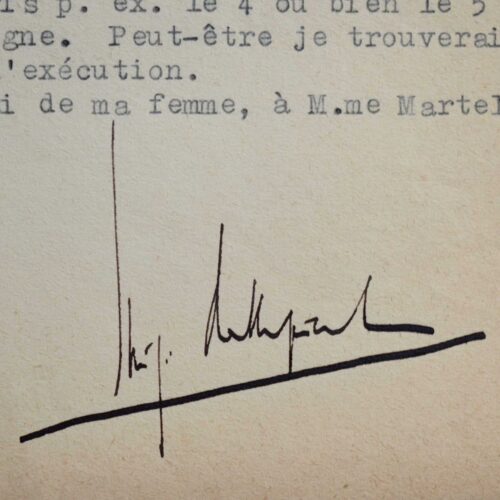Correspondance de Dallapiccola à Martelli