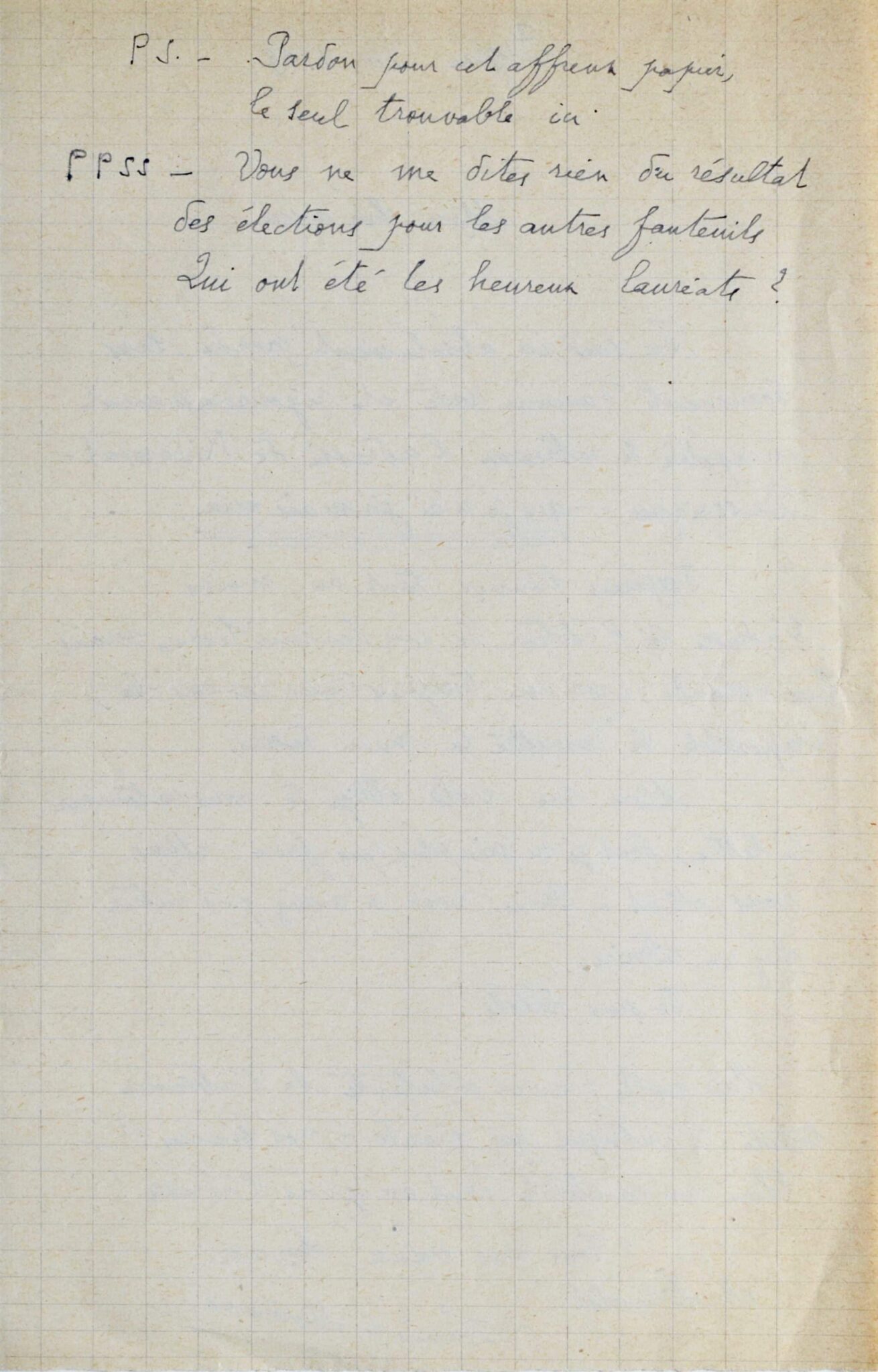 Francis de Miomandre cherche l'adresse de Ribemont-Dessaignes – vue 3 Francis de Miomandre cherche l'adresse de Ribemont-Dessaignes – vue 3
