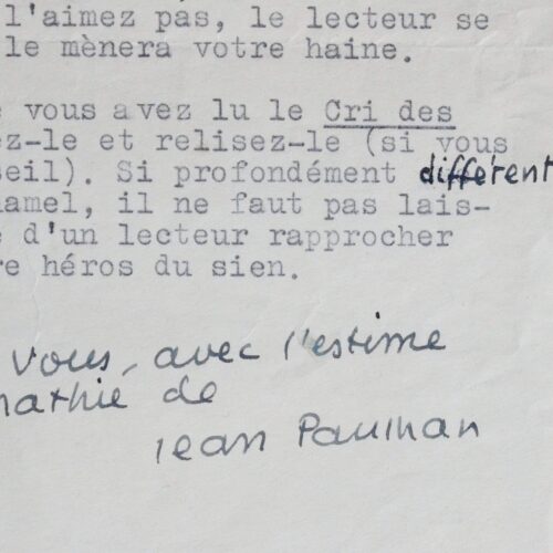 Jean Paulhan et le Journal de Romuald