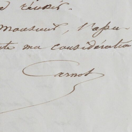 Sadi Carnot évoque la Commune