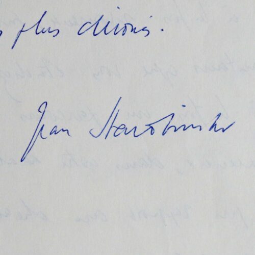 Jean Starobinski, Georges Bataille et Maurice Blanchot