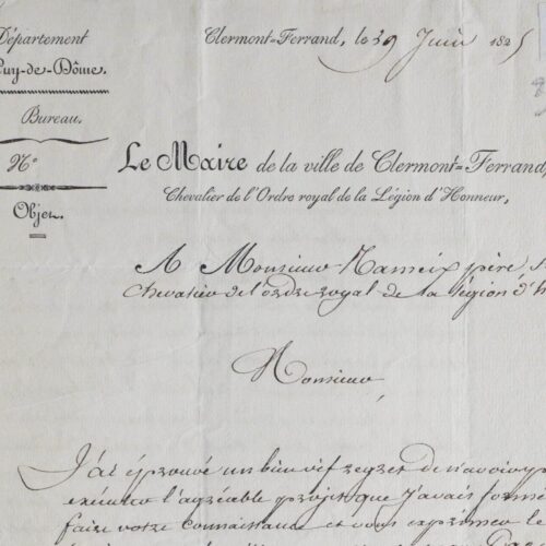 Ramey et les bustes de Pascal et Charles X