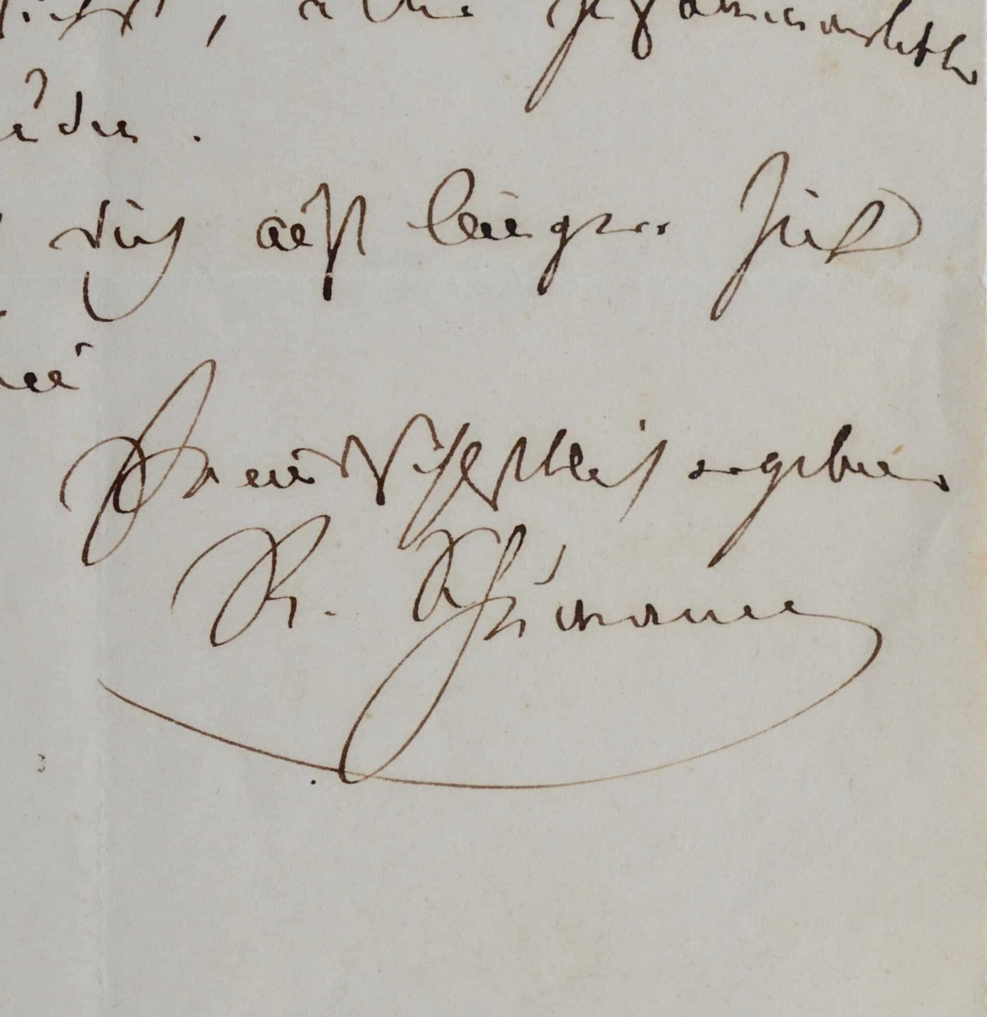 Robert Schumann adresse ses quatuors à Ferdinand David