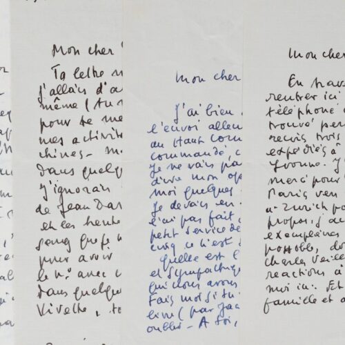 Cinq lettres de Louis Guilloux