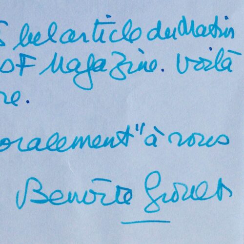 Féminisme : 4 lettres de Benoîte Groult à Madeleine Chapsal – vue 2
