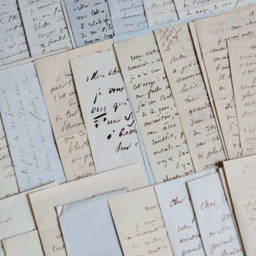 Correspondance de 36 lettres de Joseph Méry, le causeur merveilleux – vue 2