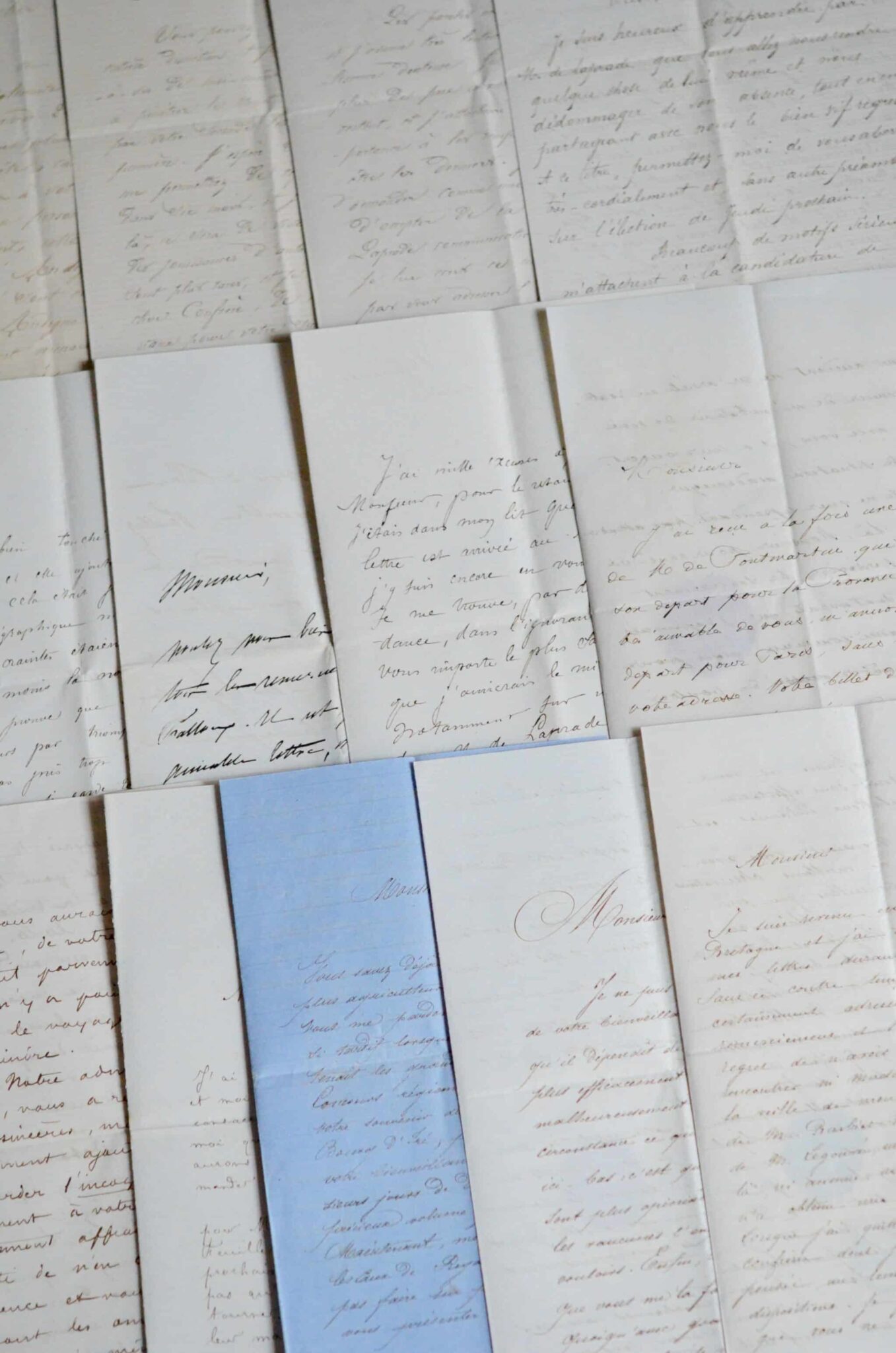 Longue et belle correspondance d'Alfred de Falloux – vue 3 Longue et belle correspondance d'Alfred de Falloux – vue 3