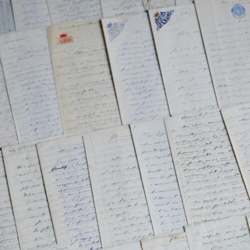 Longue correspondance de Carlo Alfieri di Sostegno – vue 2