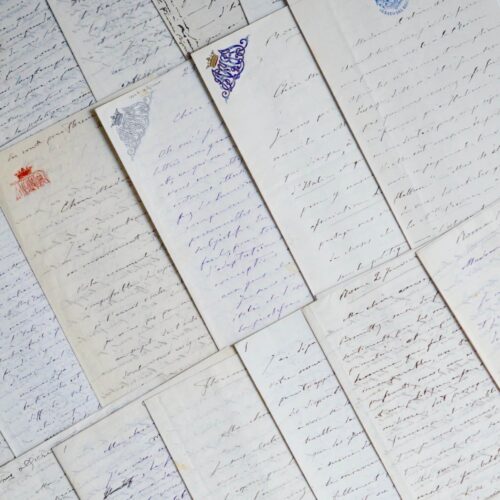 Longue correspondance de Carlo Alfieri di Sostegno