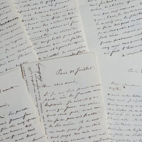 Lettres d'Edmond Texier à Joseph Autran
