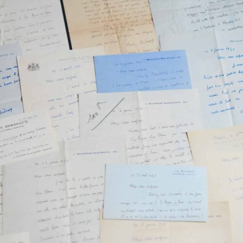 Correspondance d'Henry Bordeaux à Marcel Thiébaut