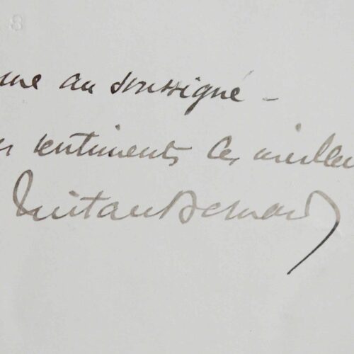 Tristan Bernard à Marcel Thiébaut
