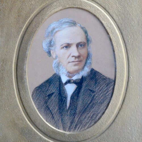 Beau portait original de César Franck